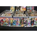 Large Collection of 80s onwards Comics featuring mainly Marvel & DC to include Spider Man (320, 321,
