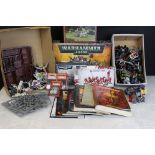 War Gaming - Collection of war/fantasy gaming figures & accessories to include sealed Games Workshop