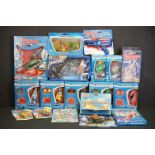 15 Boxed Thunderbirds models to include Carlton 6 Vehicle Super set, 2 x Feva diacast 3 vehicle set,