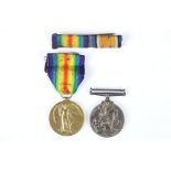 A British Full Size World War One Medal Pair To Include The 1914-1918 British War Medal Together