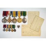 A British Full Size World War One Medal Trio To Include The 1914 Star, The 1914-1918 British War