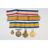 A British Full Size World War One Medal Trio To Include The 1914 Star, The 1914-1918 British War