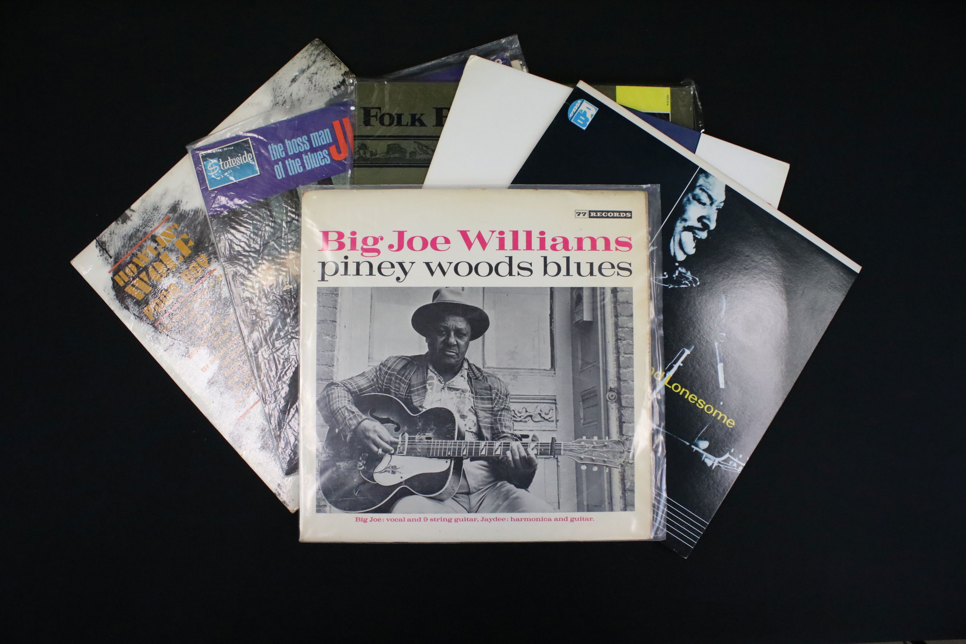 Vinyl - 11 rare blues albums to include Howlin’ Wolf Poor Boy (Original UK on Chess Records CRL - Image 2 of 3