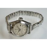 Ladies Tudor Oyster Royal watch. Rolex case and crown. Replacement expandable strap