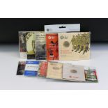 A collection of ten British Royal Mint uncirculated £2 coins in original packaging to include the