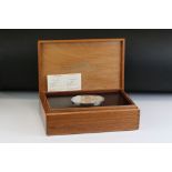 SILVER RUGBY BALL - MONNAIE DE PARIS, PRESENTATION SET - a limited edition boxed set relating to the