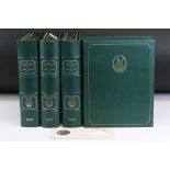 The Mountbatten Medallic History of Great Britain and The Sea in four volumes, 99 fine silver
