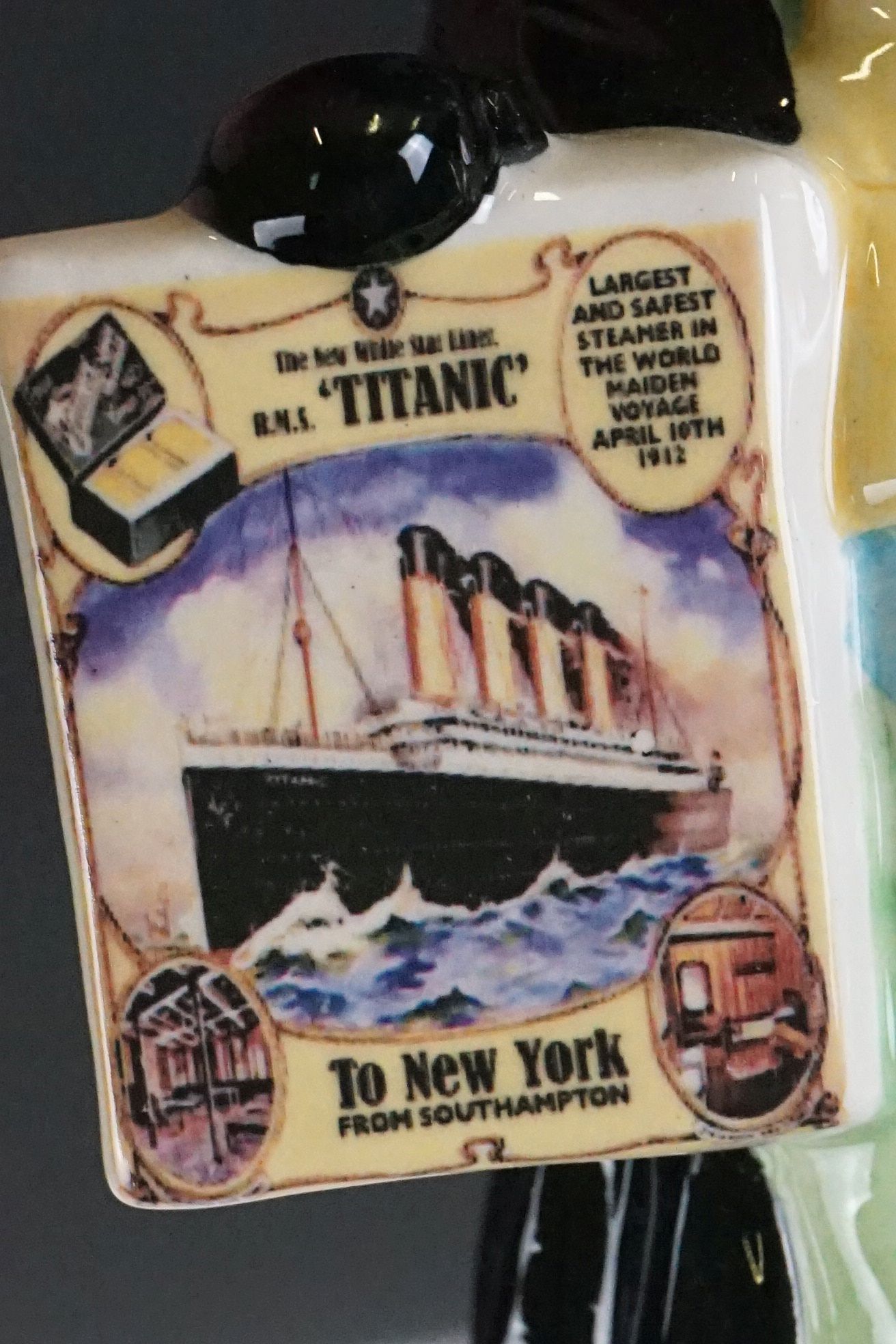 Two Carlton Ware Robertson's advertising Titanic - White Star Line ceramic figures to include ltd - Image 6 of 15