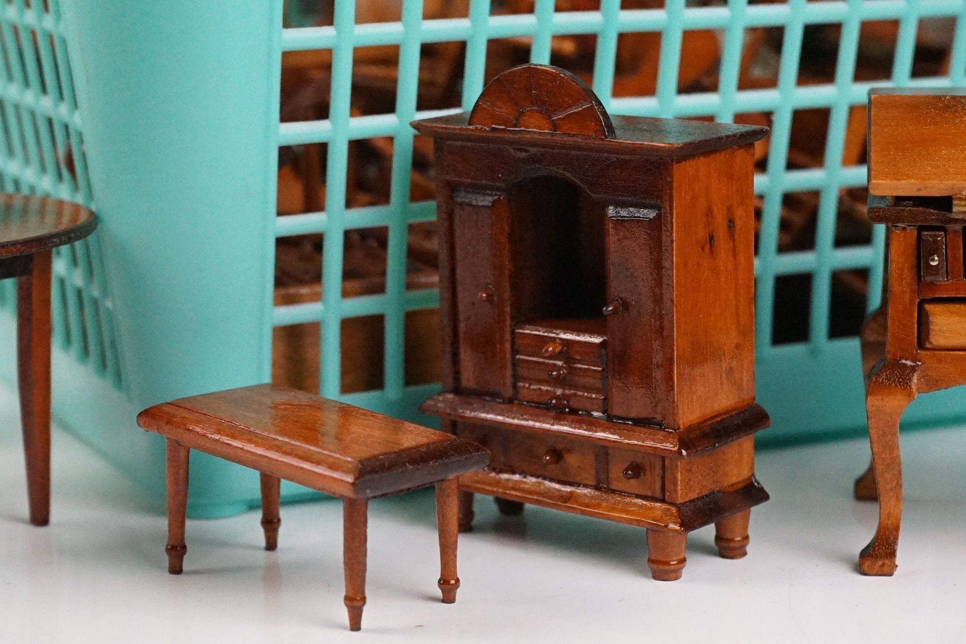 Collection of Wooden Doll's House Furniture - Image 3 of 8