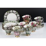 Royal Albert ' Provincial Flowers ' Tea ware, comprising 14 Tea Cups, 11 Saucers and 12 Side Plates,