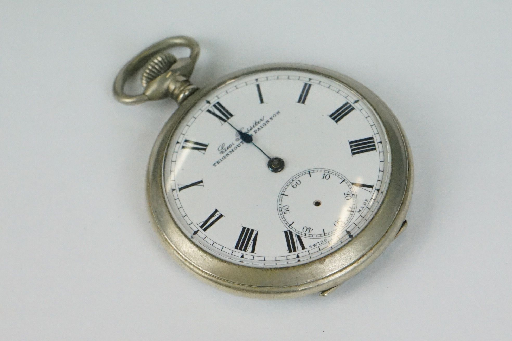 Two early 20th century top winding pocket watches to include a gold plated half hunter together with - Image 2 of 8