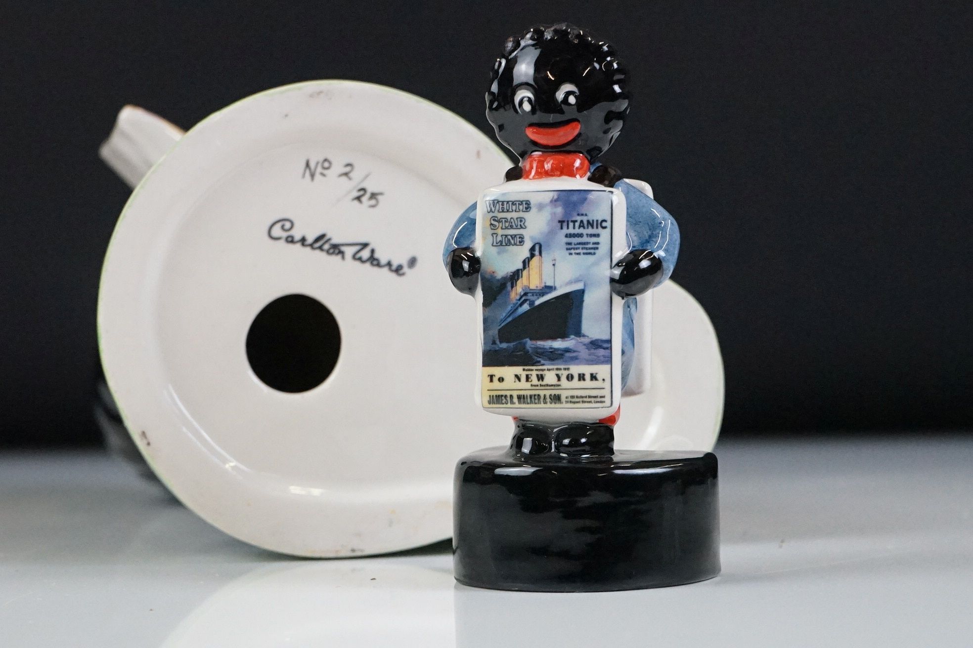 Two Carlton Ware Robertson's advertising Titanic - White Star Line ceramic figures to include ltd - Image 9 of 15