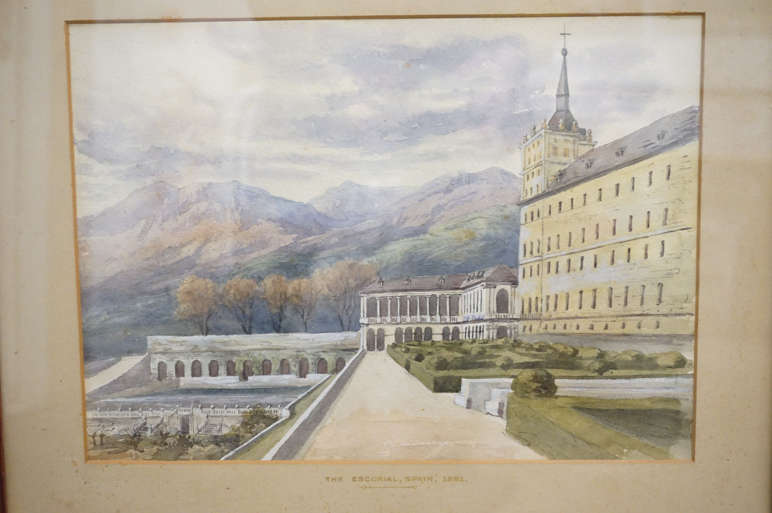 Seven 19th and 20th century Landscape Watercolours including Louis a Johns Watercolour dated 1938, - Image 5 of 8