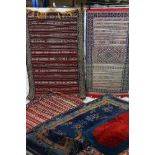 Collection of Five Small Wool Rugs
