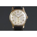 Gents 9ct Gold Rotary Watch