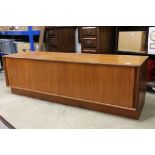 Mid century Retro G-Plan Teak ' Fresco ' Media Unit / Sideboard with two sliding doors, 153cm long x