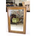 Large 19th century Gilt Framed Rectangular Mirror, 151cm x 103cm