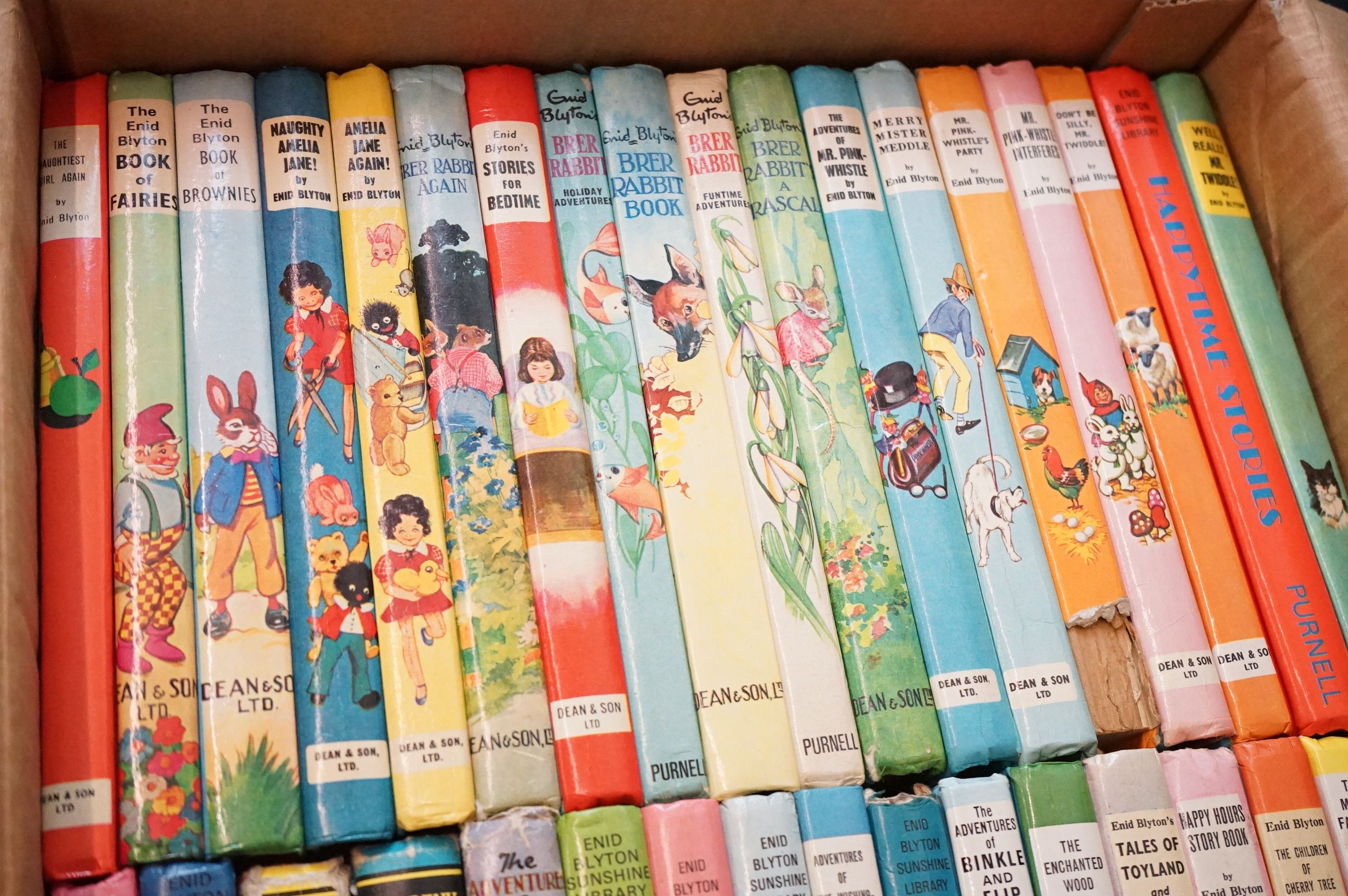 A large collection of Enid Blyton board back books, approx thirty two in total dating from the - Image 4 of 13