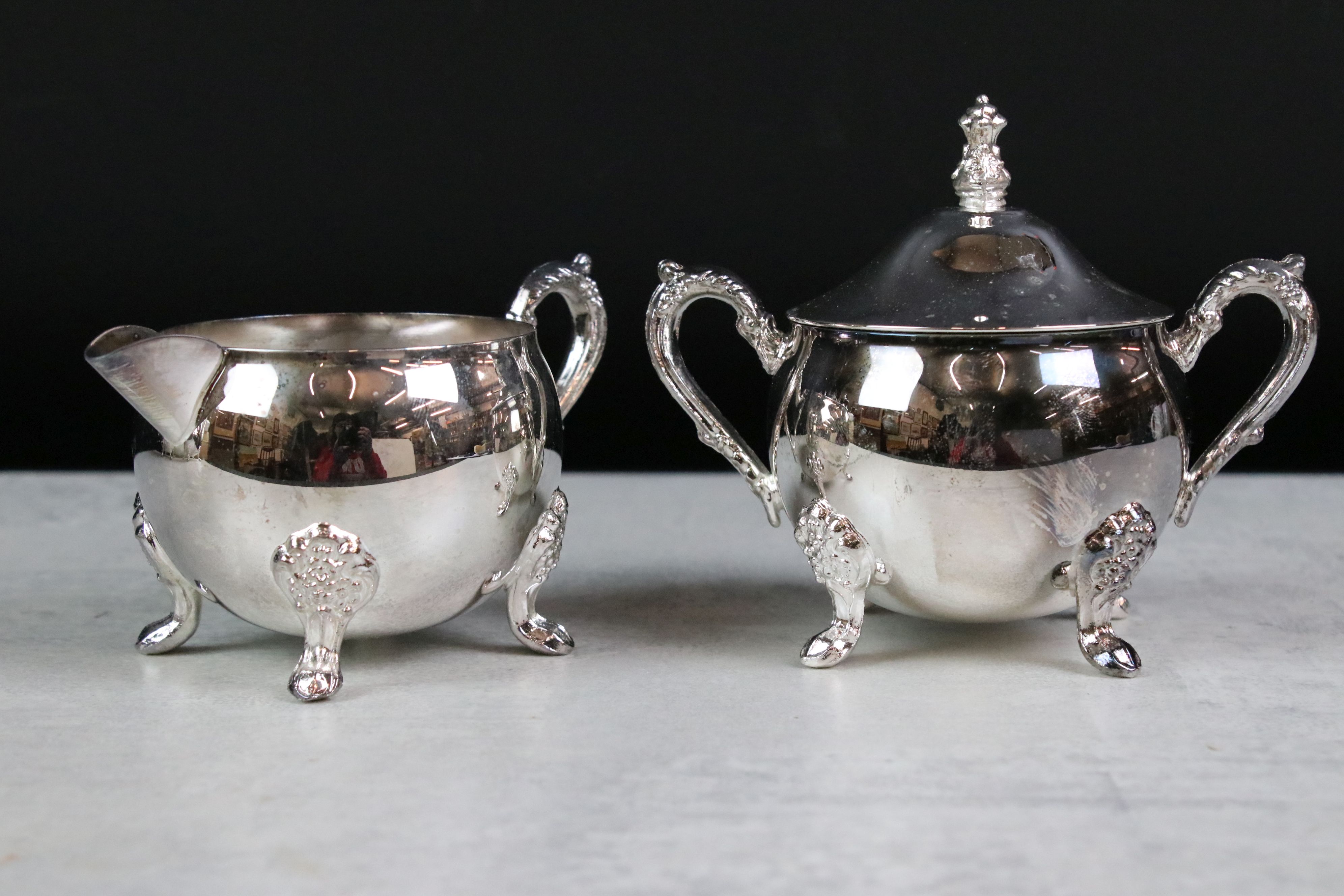 Silver Plated Five piece Tea and Coffee Set, new in box - Image 6 of 7