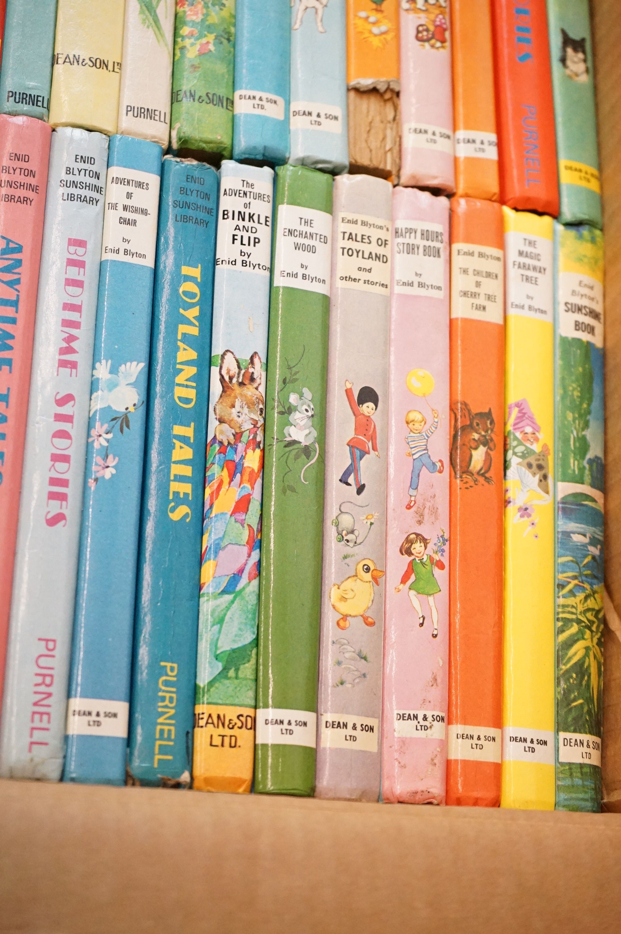 A large collection of Enid Blyton board back books, approx thirty two in total dating from the - Image 6 of 13