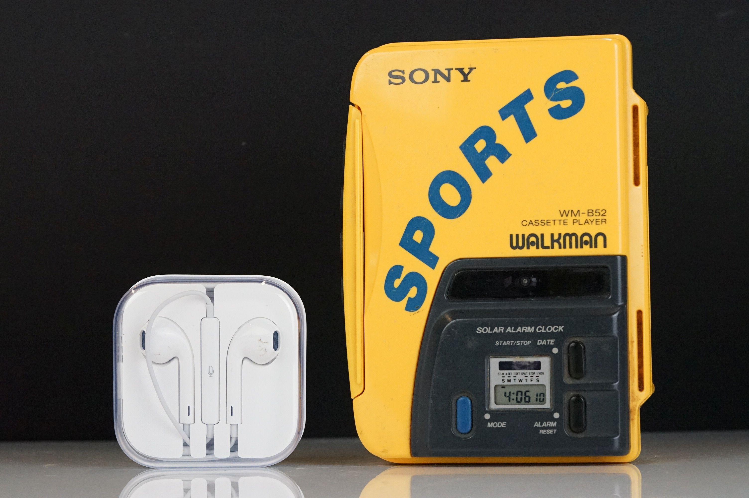 A late 20th century Sony Walkman Sports WM-B52 Cassette Walkman.