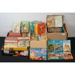 A large collection of children's books to include a large quantity of Ladybird books, Sooty, Enid