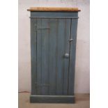 Narrow Pine Storage Cupboard