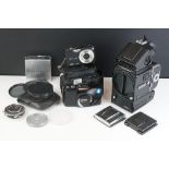 Hasselblad 500 ELX Camera together with various accessories plus Olympus Zoom 140 Camera