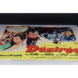 Cinema / Film Memorabilia - an original UK poster for the 1954 film Desiree, starring Marlon