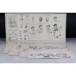 Group of approx fifteen New Era Class Pictures & Charts for schools