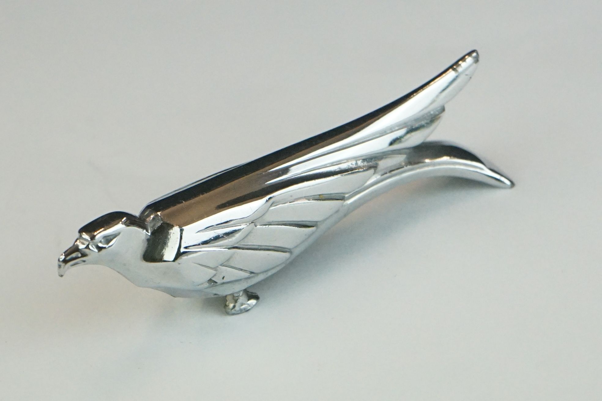 Set of Six Art Deco style White Metal Knife Rests in the form of different animals including - Image 7 of 8
