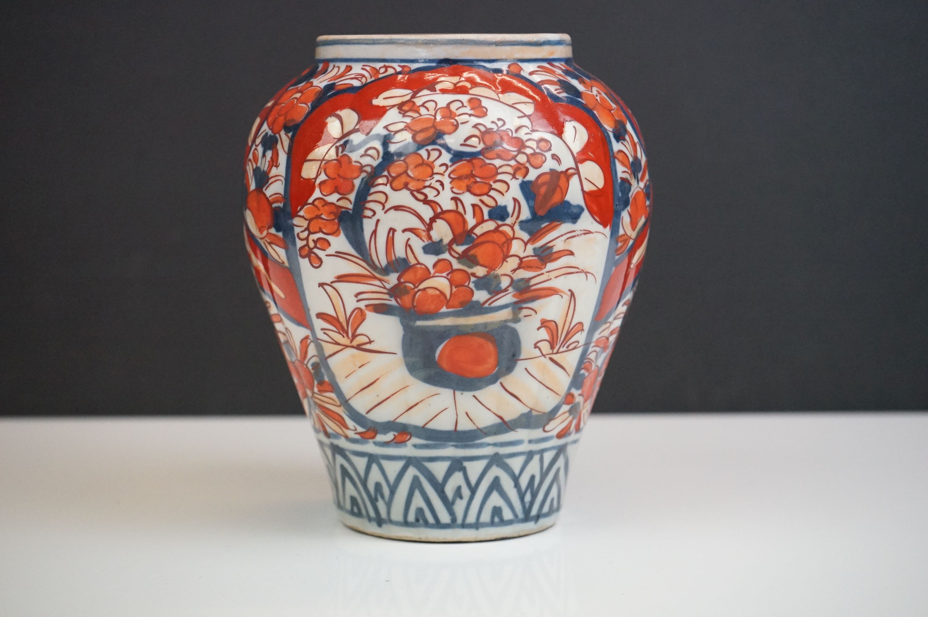 Oriental Ceramics including a Pair of Japanese Baluster Vases, 39cm high, Pair of Chinese Blue and - Image 16 of 28