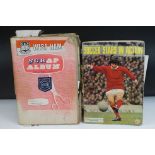 Football Autographs - Large collection of signed cuttings and cards circa 1960s & 1970s featuring