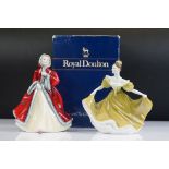 Two Royal Doulton Figurines including Lynne and Rachel (with one box)