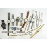 Collection of Watches including Swatch, Festina, Elgin, Casio, etc