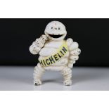 A cast iron Michelin man, marked Reg.67548 Detroit.