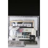 A collection of framed and glazed Royal Mail stamp sets to include London 2012 olympics and Star