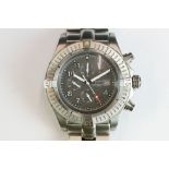 A gents Breitling 1884 A13370 chronograph wristwatch complete with original bracelet strap.