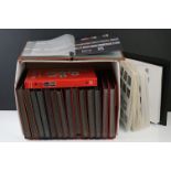 A large collection of mixed stamps contained within albums to include a large quantity of mint