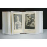 Album of over 80 Photographic Postcards of Film and Television Stars, some signed, including BBC