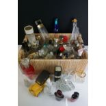A collection of empty perfume / scent bottles to include many designer examples to include