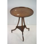 Victorian Mahogany Wine Table, 44cm diameter x 58cm high