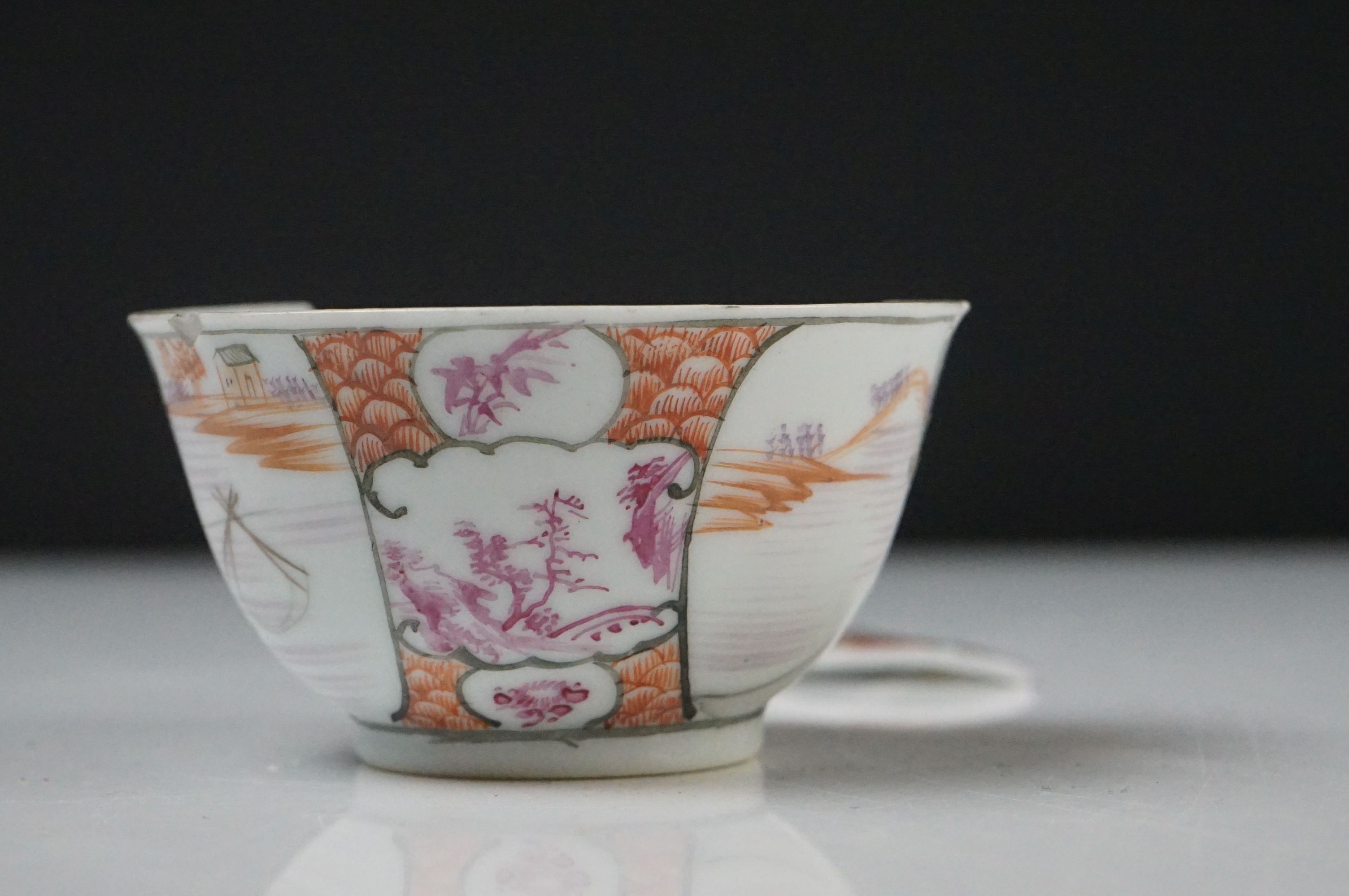 Collection of Chinese Tea Bowls, Cups and Saucers, 18th century onwards, mainly famille rose and - Image 24 of 28