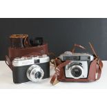 Two mid 20th century 35mm cameras to include Barda & Mastra examples.