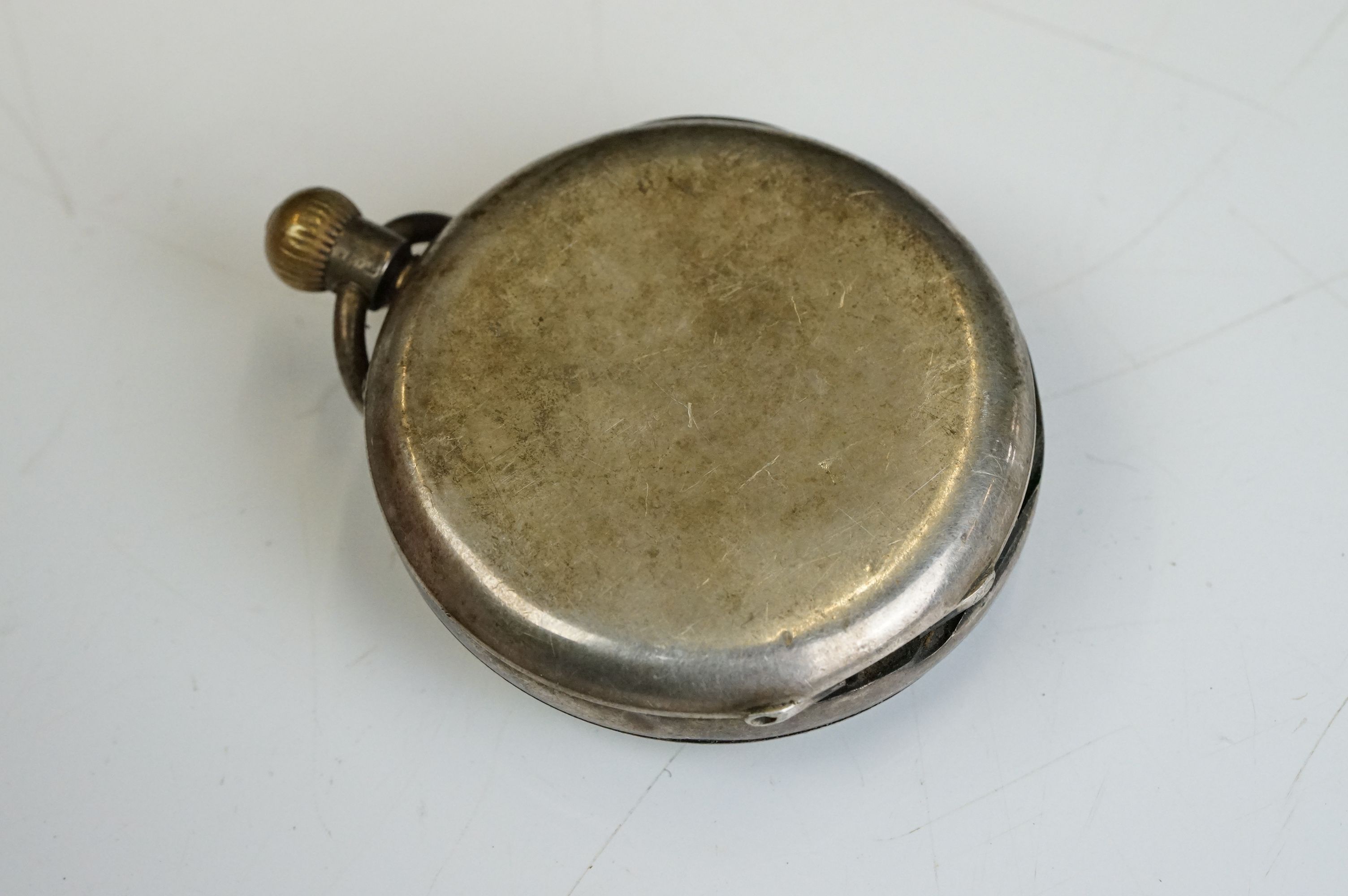 A group of mixed collectables to include a map measure, directional compass, silver cased pocket - Image 13 of 17