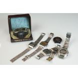 Collection of LCD Watches including Seiko, Casio, Lambda, etc