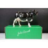 Beswick Shetland Cow, model no. 4112, boxed