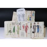 Collection of approximately Twenty Four 1960's and 1970's -Sewing / Dress Patterns including Vogue