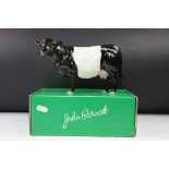 Beswick Belted Galloway Cow, model no. 4113a, boxed