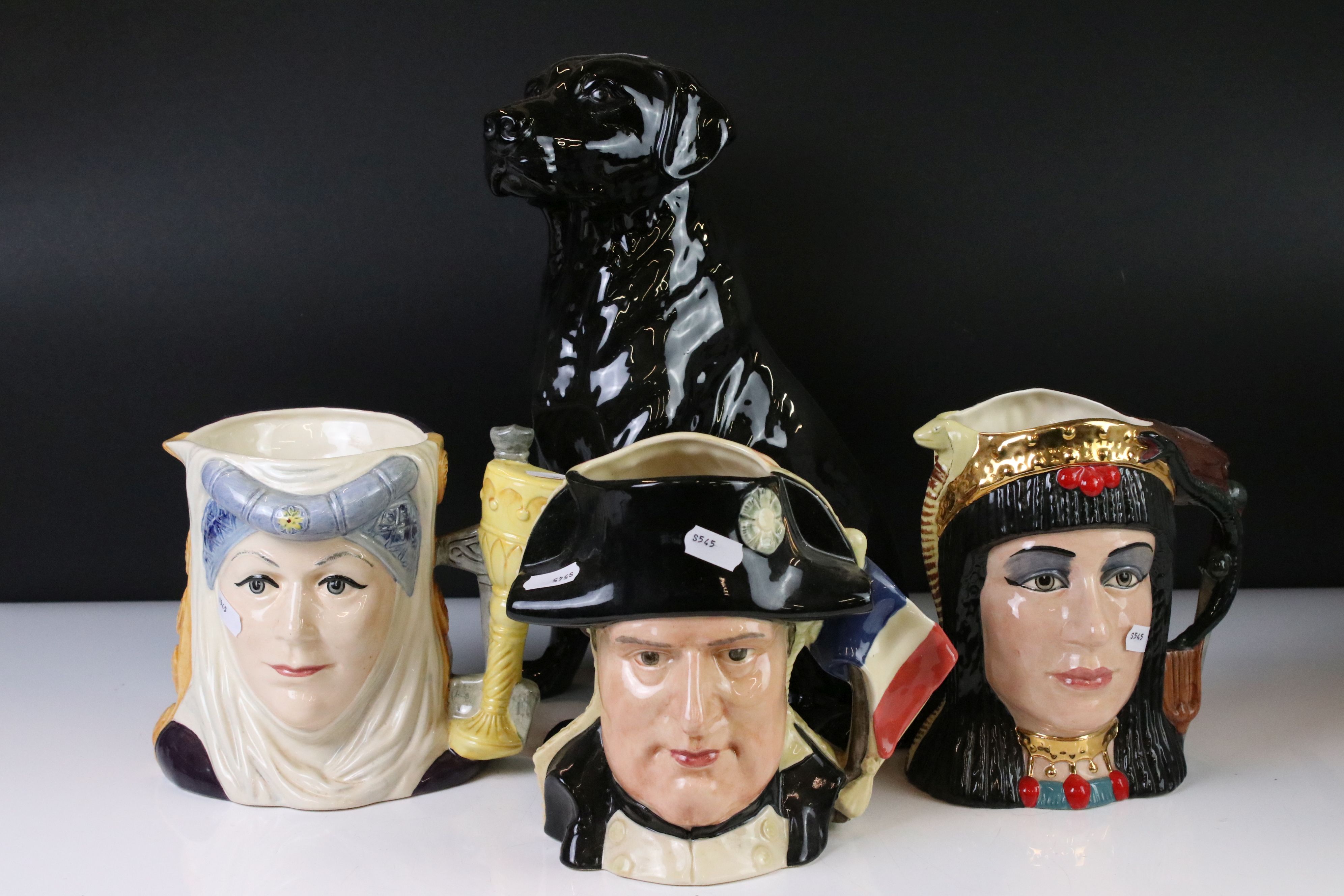 Three Royal Doulton Large Double Sided ' The Star-Crossed Lovers Collection ' Character Jugs